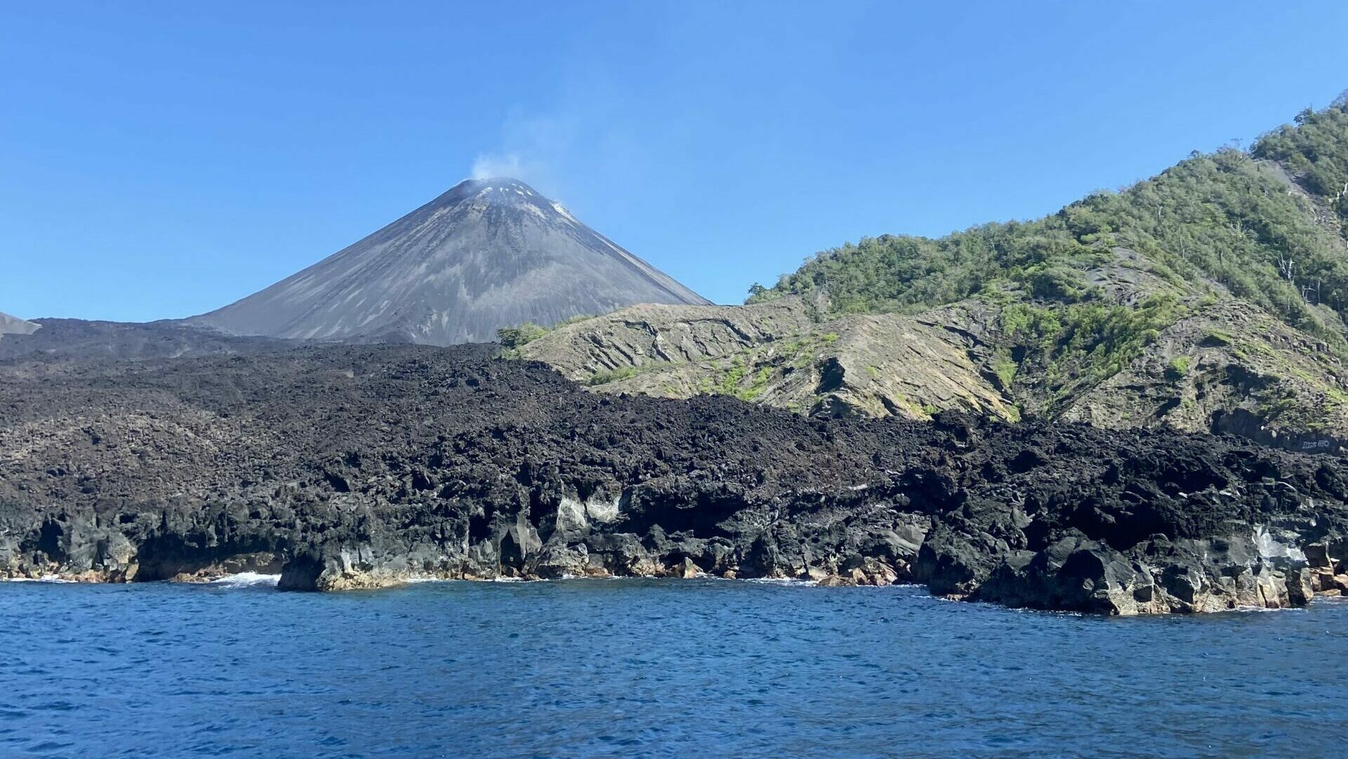 Barren island in Andaman and Nicobar Islands