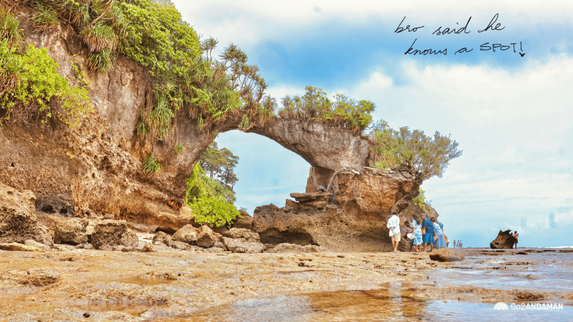 Natural Bridge 1 Neil island