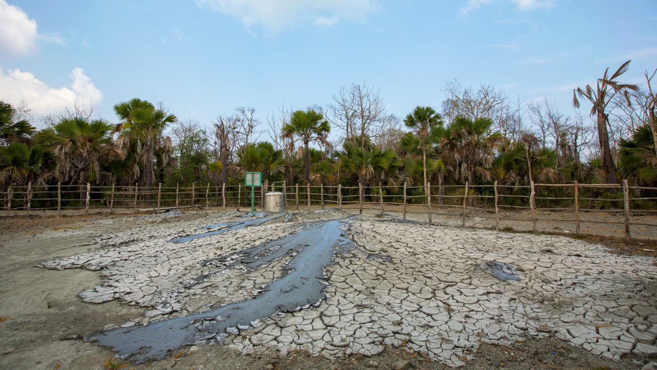 Mud volcano