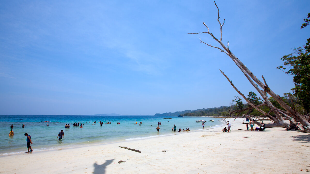 swimming in Andaman