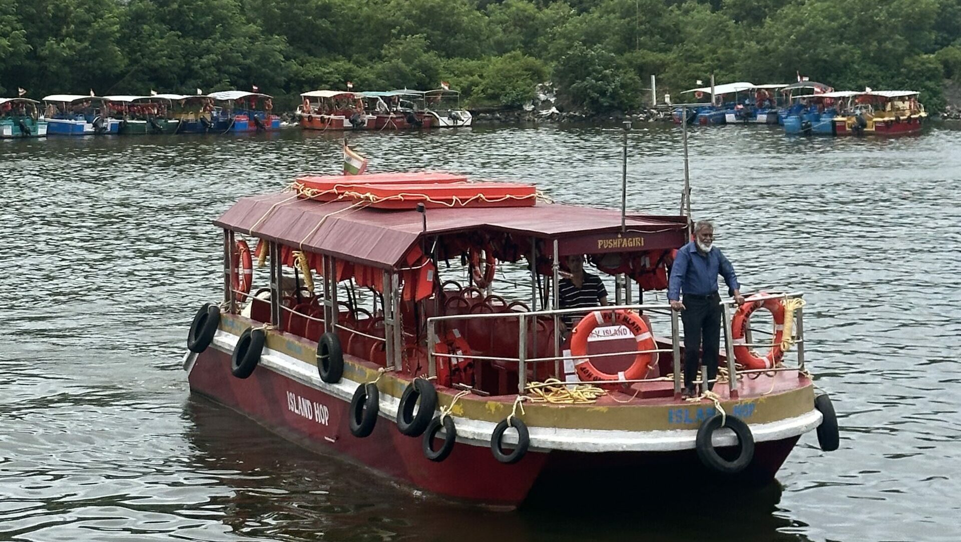 Boat ride to Northbay